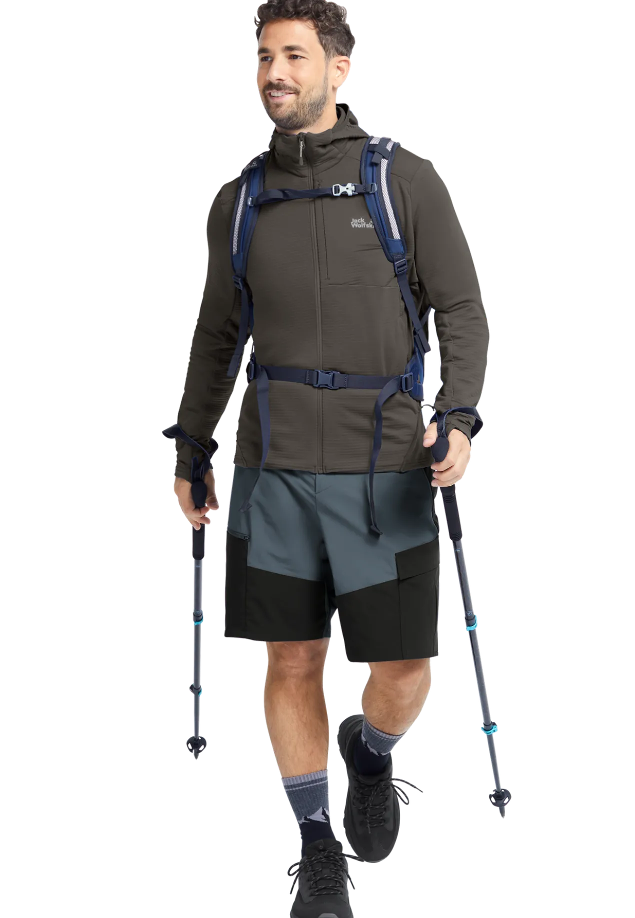 LITESTRIDE HOODED FZ M