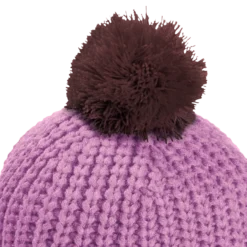 POMPOM BADGE BEANIE K