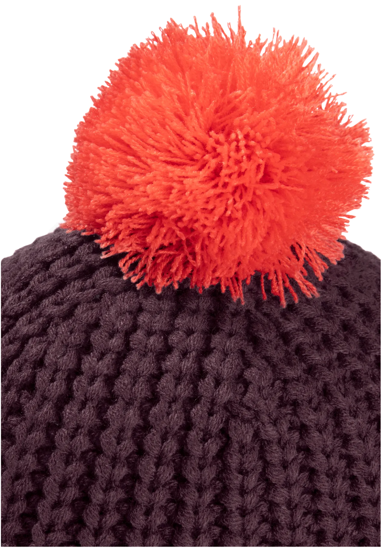 POMPOM BADGE BEANIE K