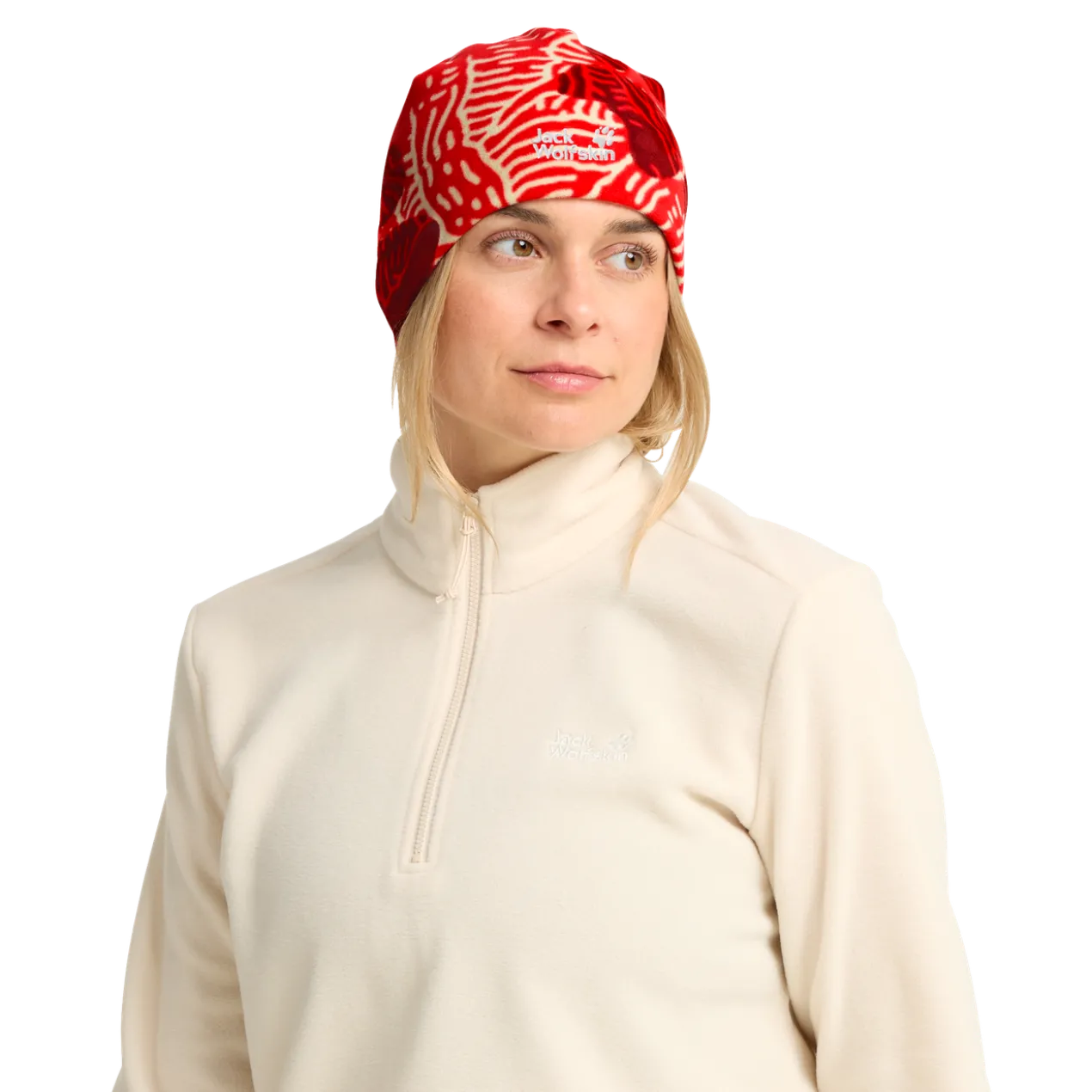 REAL STUFF PRINT BEANIE
