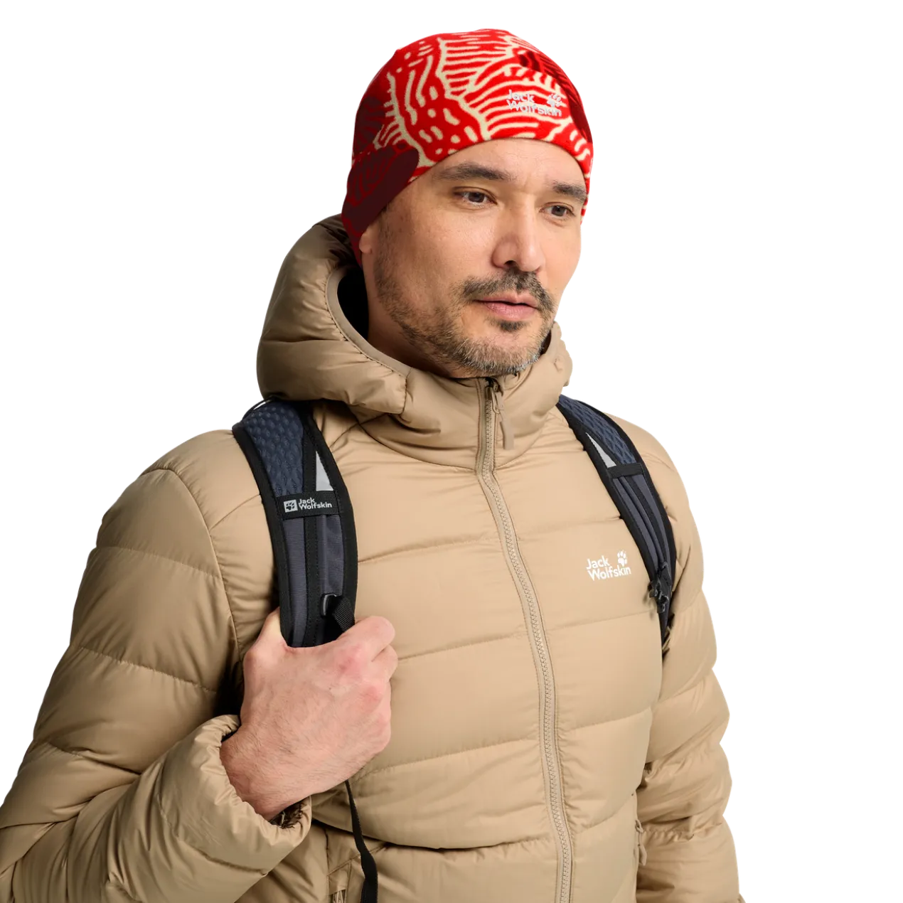REAL STUFF PRINT BEANIE