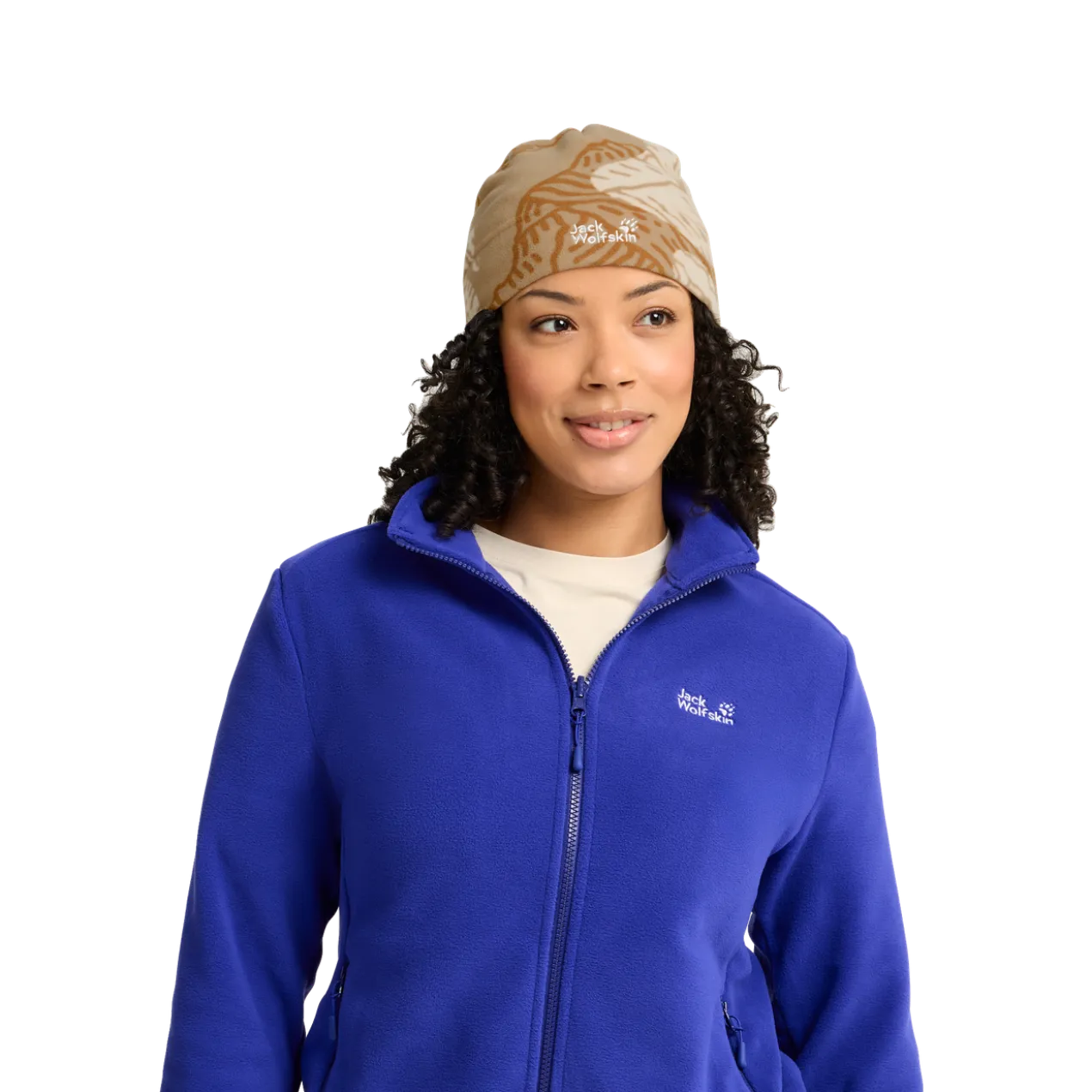 REAL STUFF PRINT BEANIE