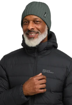 RIB KNIT BEANIE