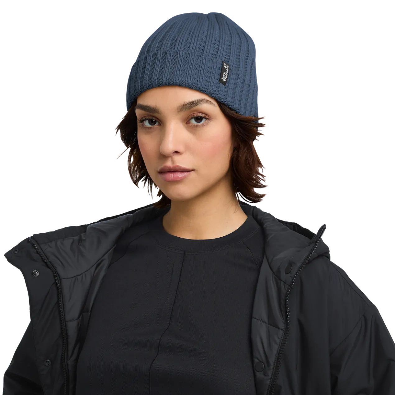 RIB KNIT BEANIE