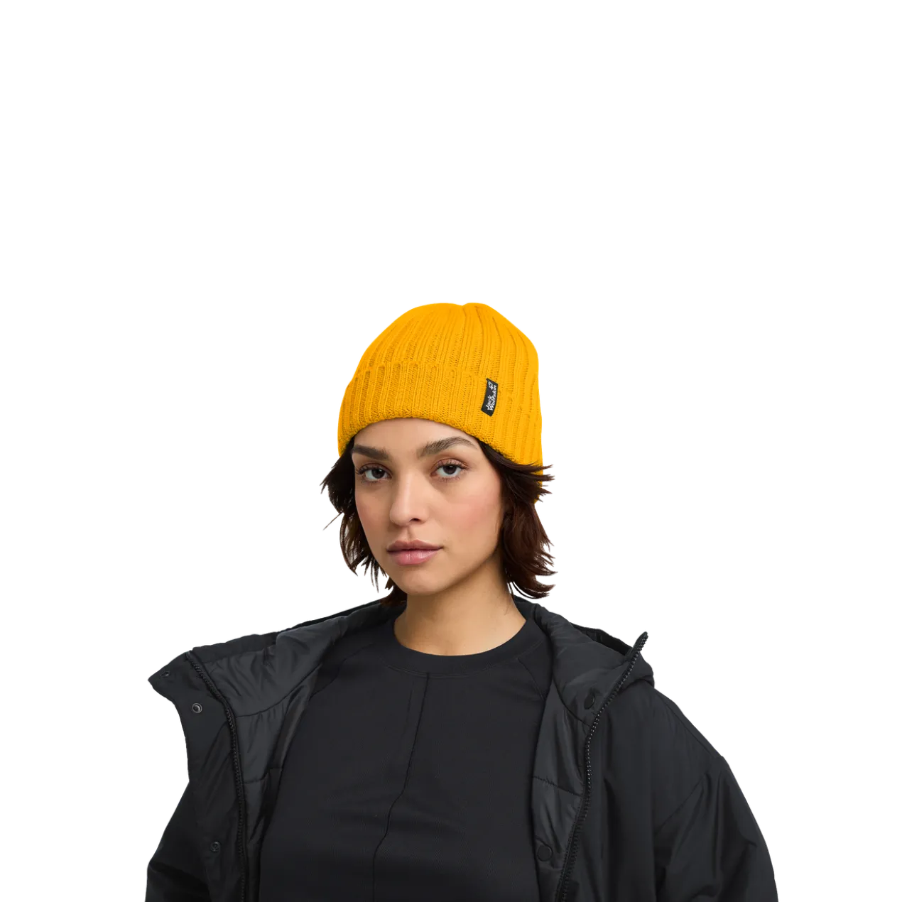 RIB KNIT BEANIE