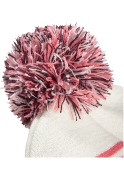 STRIPY POMPOM BEANIE K