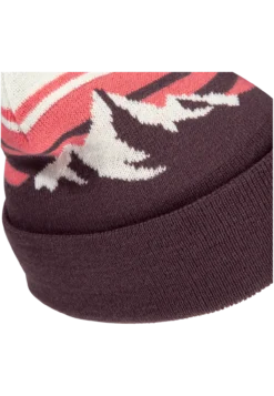 STRIPY POMPOM BEANIE K