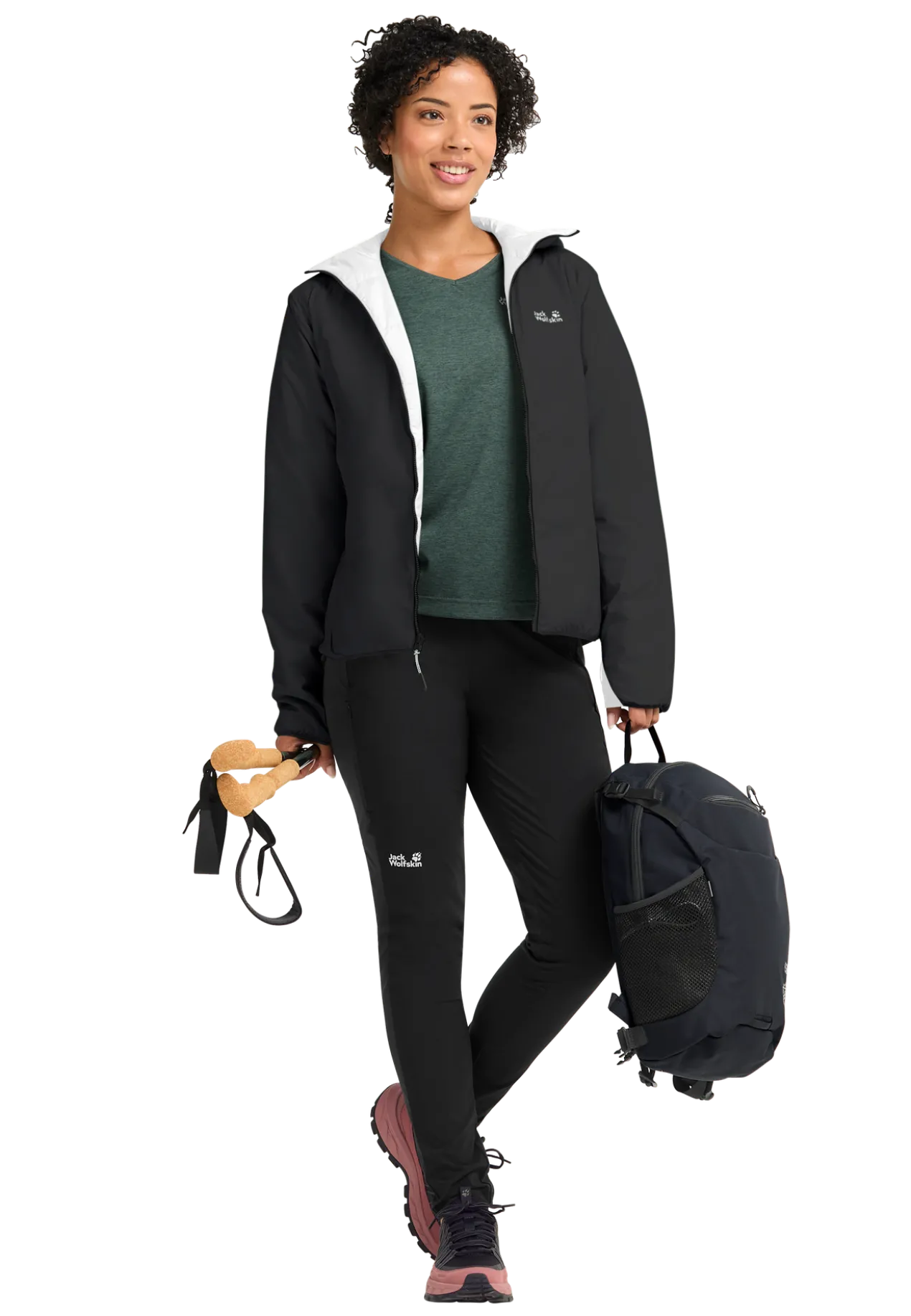 TRAIL LIGHT INS 2IN1 JKT W